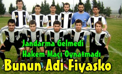 SON DAKİKA..BUNUN ADI FİYASKO