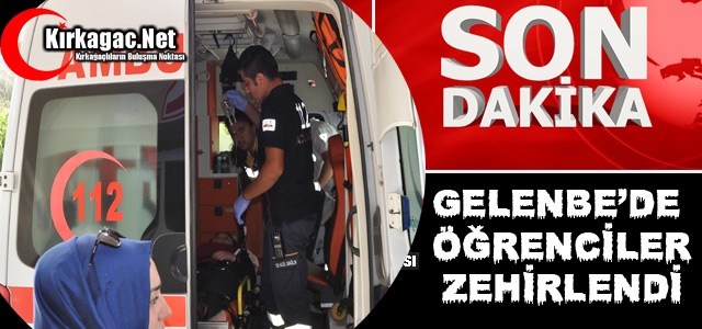 SON DAKİKA...GELENBE'DE ÖĞRENCİLER ZEHİRLENDİ