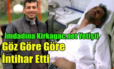 SON DAKİKA..GÖZ GÖRE GÖRE İNTİHAR ETTİ