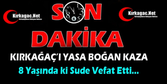 SON DAKİKA...KIRKAĞAÇ'I YASA BOĞAN KAZA