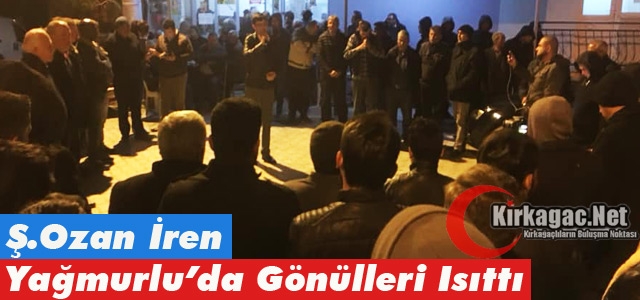 Ş.OZAN İREN, YAĞMURLU'DA GÖNÜLLERİ ISITTI