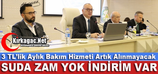 SUDA ZAM YOK İNDİRİM VAR