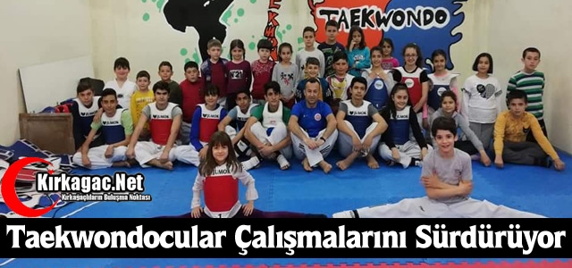 TAEKVONDOCULAR ÇALIŞMALARINI SÜRDÜRÜYORLAR