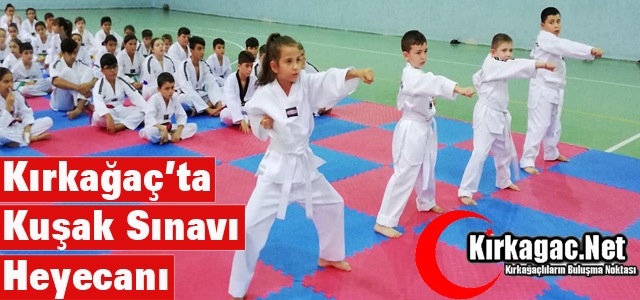 TAEKWONDO'DA KUŞAK SINAVI HEYECANI