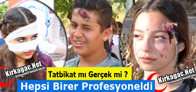 TATBİKAT MI GERÇEK Mİ ?