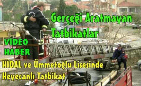 Tatbikatlar Gerçeği Aratmadı(VİDEO)