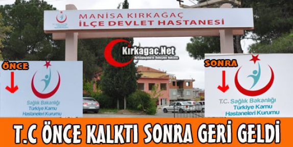 T.C ÖNCE KALKTI SONRA GERİ GELDİ