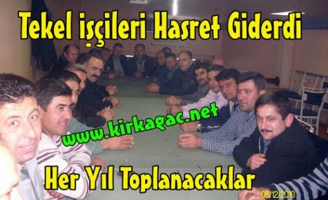 Tekel İşçileri Hasret Giderdi