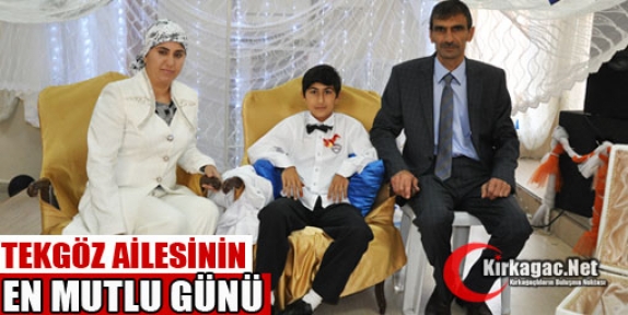 TEKGÖZ AİLESİNİN EN MUTLU GÜNÜ