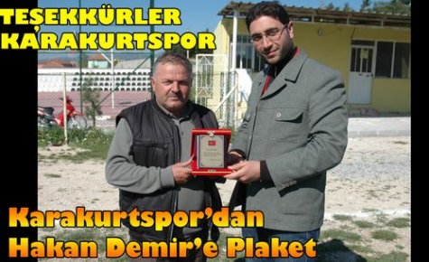 TEŞEKKÜRLER KARAKURTSPOR