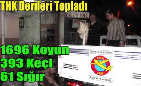 THK Toplanan Derilerden Memnun