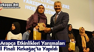 10. ARAPÇA ETKİNLİKLERİ İL FİNALİ KIRKAĞAÇ’TA YAPILDI