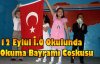 12 Eylül İ.Ö Okulundan Okuma Bayramı Coşkusu