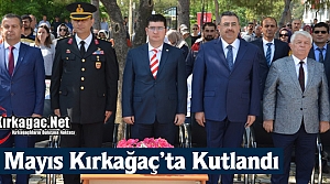 19 MAYIS KIRKAĞAÇ'TA KUTLANDI 