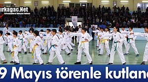 19 MAYIS KIRKAĞAÇ'TA TÖRENLE KUTLANDI