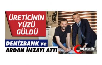 DENİZBANK ve ARDAN BORU ÜRETİCİNİN YÜZÜNÜ...