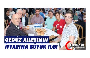 GEDÜZ’ÜN İFTARINA BÜYÜK İLGİ