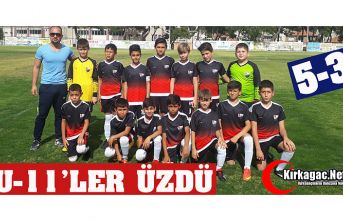 ACARİDMAN U-11 TAKIMI ÜZDÜ 5-3