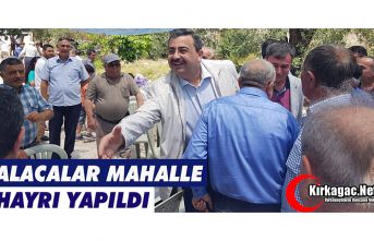 ALACALAR MAHALLE HAYRI YAPILDI