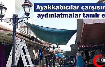 AYAKKABCILAR ÇARŞISI KARANLIKTAN KURTULDU