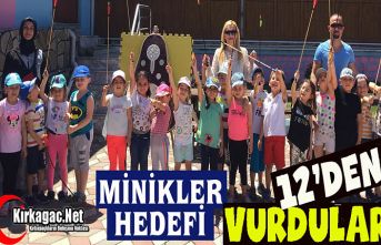 MİNİKLER HEDEFİ 12'DEN VURDU