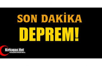 SON DAKİKA.. DEPREM