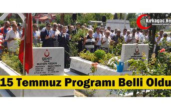 15 TEMMUZ PROGRAMI BELLİ OLDU