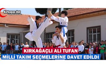 ALİ TUFAN MİLLİ TAKIM SEÇMELERİNE DAVET EDİLDİ