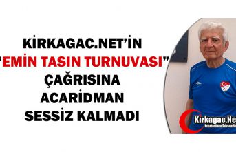 "EMİN TASIN TURNUVASI" ÇAĞRIMIZA ACARİDMAN...