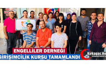 1. UYGULAMALI GİRİŞİMCİLİK KURSU TAMAMLANDI