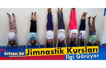 JİMNASTİK KURSLARI İLGİ GÖRÜYOR