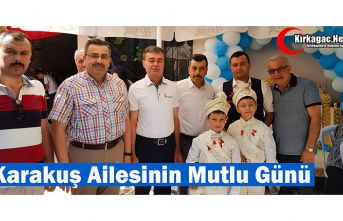 KARAKUŞ AİLESİNİN MUTLU GÜNÜ