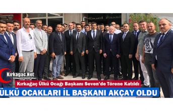 MANİSA ÜLKÜ OCAKLARI’NDA BAYRAK DEĞİŞİMİ