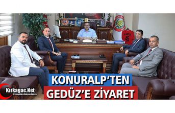 KONURALP’TEN GEDÜZ’E ZİYARET