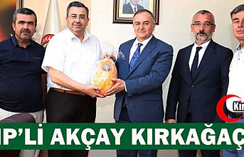 MHP’Lİ ERKAN AKÇAY KIRKAĞAÇ’TA