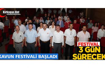 3 GÜN SÜRECEK KAVUN FESTİVALİ BAŞLADI