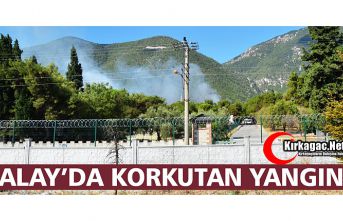 ALAY'DA KORKUTAN YANGIN