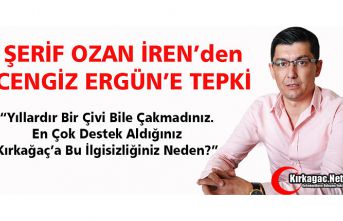 CHP’Lİ İREN’DEN BÜYÜKŞEHİR’E TEPKİ