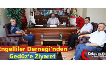 ENGELLİLER DERNEĞİ’NDEN GEDÜZ’E ZİYARET