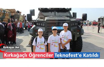 KIRKAĞAÇLI ÖĞRENCİLER TEKNOFEST’E KATILDI