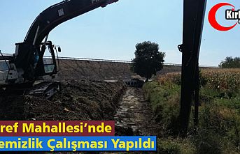 ŞAİR EŞREF MAHALLESİ’NDE “DERE TEMİZLİK” ÇALIŞMASI YAPILDI