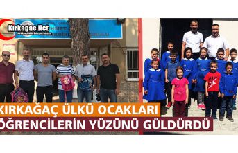 ÜLKÜ OCAKLARI ÖĞRENCİLERİN YÜZÜNÜ GÜLDÜRDÜ