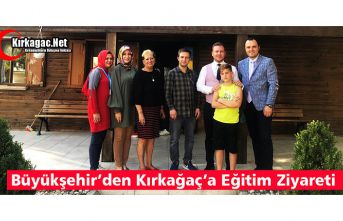 BÜYÜKŞEHİR’DEN KIRKAĞAÇ’A EĞİTİM ZİYARETİ