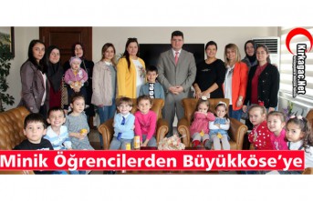 MİNİK ÖĞRENCİLERDEN BÜYÜKKÖSE’YE ZİYARET