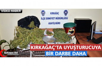 KIRKAĞAÇ’TA UYUŞTURUCUYA BİR DARBE DAHA(VİDEO)