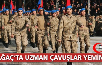 KIRKAĞAÇ’TA 29. DÖNEM UZMAN ÇAVUŞLAR YEMİN...