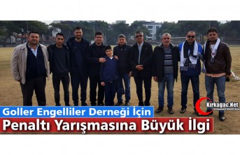 PENALTI YARIŞMASI BÜYÜK İLGİ GÖRDÜ