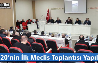 2020’NİN İLK MECLİS TOPLANTISI YAPILDI