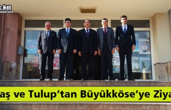 ALTINTAŞ ve TULUP’TAN BÜYÜKKÖSE’YE ZİYARET