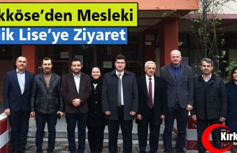 BÜYÜKKÖSE’DEN MESLEKİ TEKNİK ANADOLU LİSESİNE...